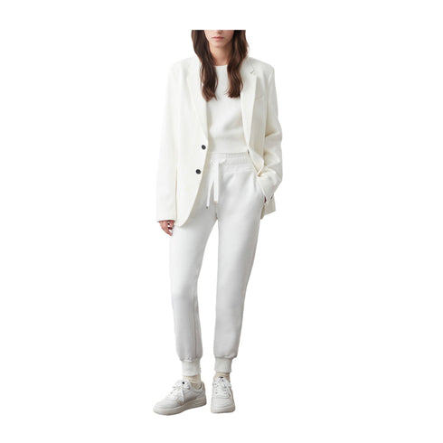 Colmar Pantaloni sportivi Pantalone Donna sportivo felpato Bianco - Francavilla Moda